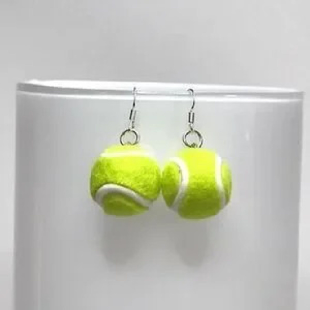 Tennis Pendant Earrings?Sports Earrings